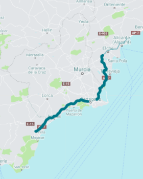 descuentos Viat, Autopistas Región de Murcia