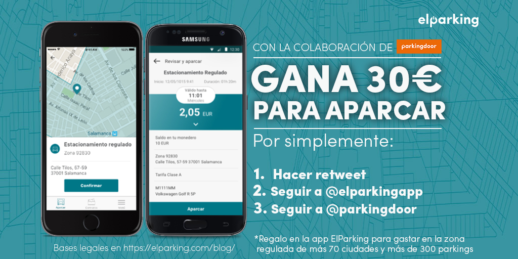 sorteo 30€ para aparcar-ElParking