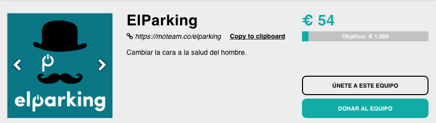 Colaboración de ElParking en Movember 